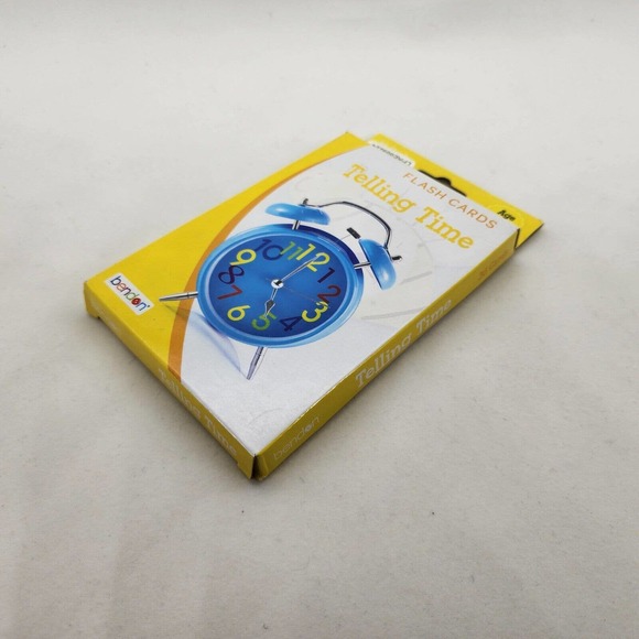 Bendon Interactive Math Flash Cards - Telling Time - Picture 3 of 6